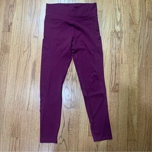 All In Motion High-Rise Full Length Leggings - Plum - Small